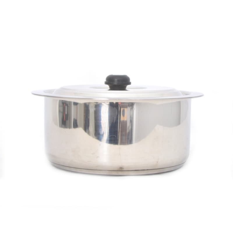Alpha Stainless Steel Single pot glory plus Heavy Weight Durable Three Layers Base Bottom