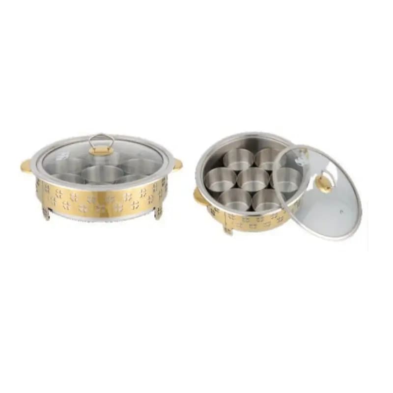 Dry Fruit Dish  Beautiful Design Stainless Steel