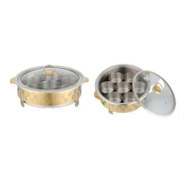 Dry Fruit Dish  Beautiful Design Stainless Steel