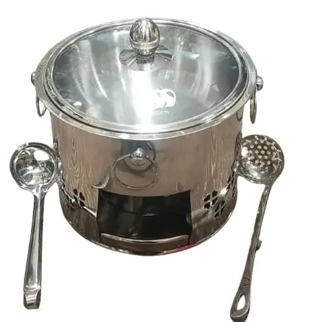Soup Dish Donga Glass Lid & Steel Lid