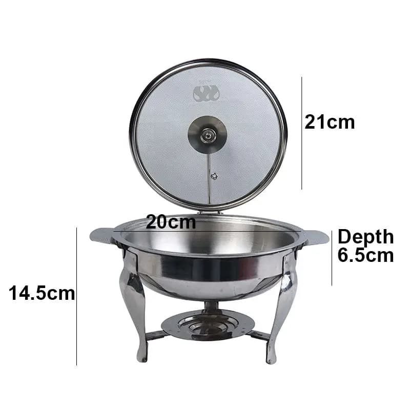 Serving Pot / Serving Dish Stainless Steel Al-Naser