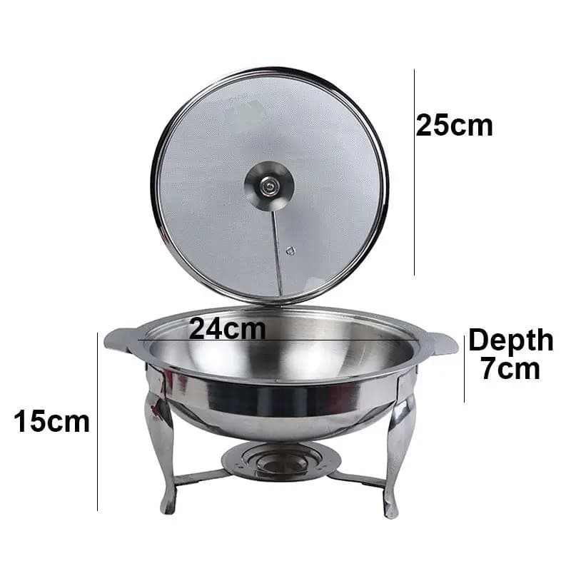 Serving Pot / Serving Dish Stainless Steel Al-Naser