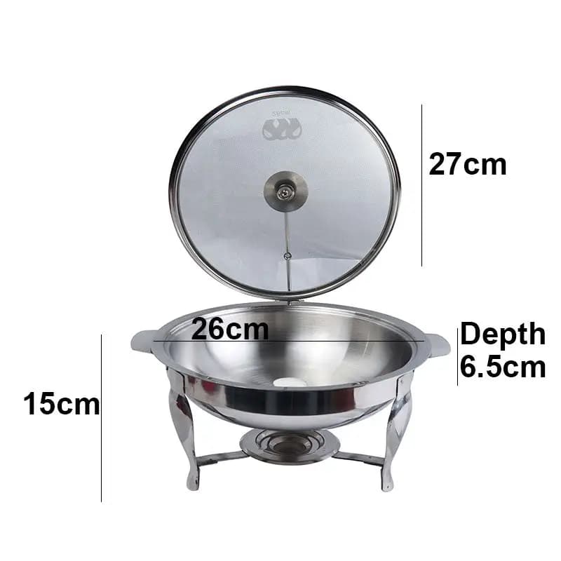 Serving Pot / Serving Dish Stainless Steel Al-Naser