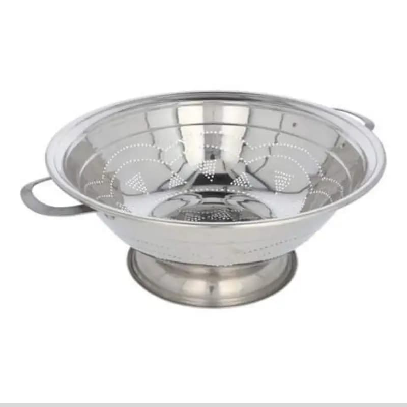 Strainer Rectangular Base Stainless Steel Rice Strainer