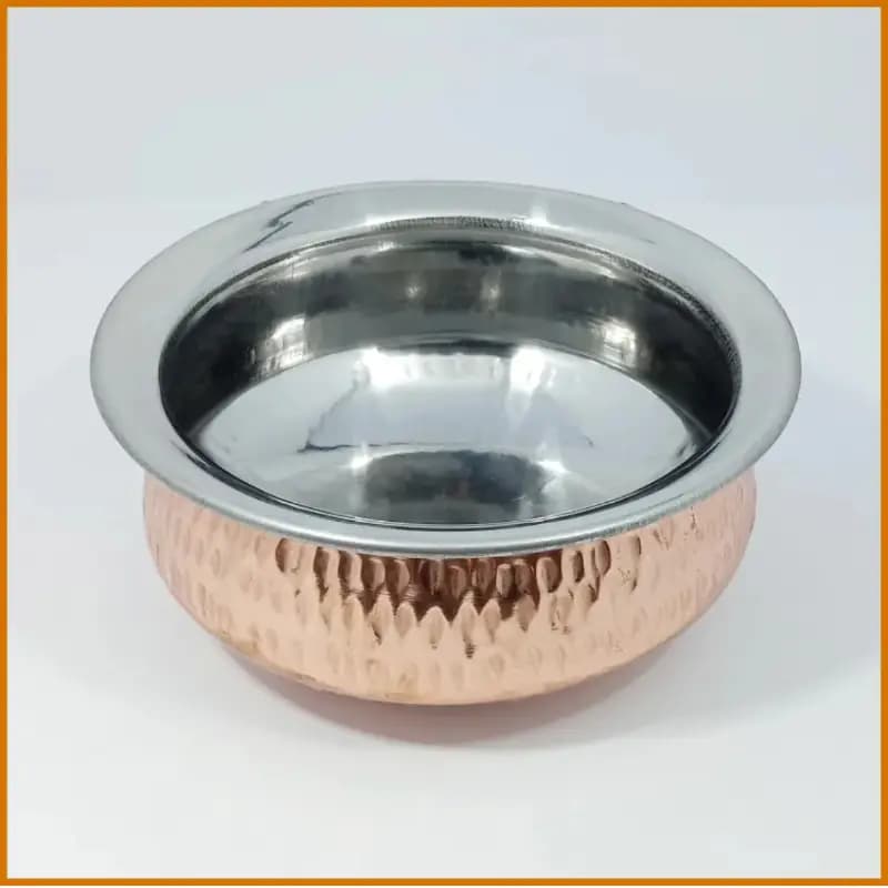 Copper Casserole Serving  Pot