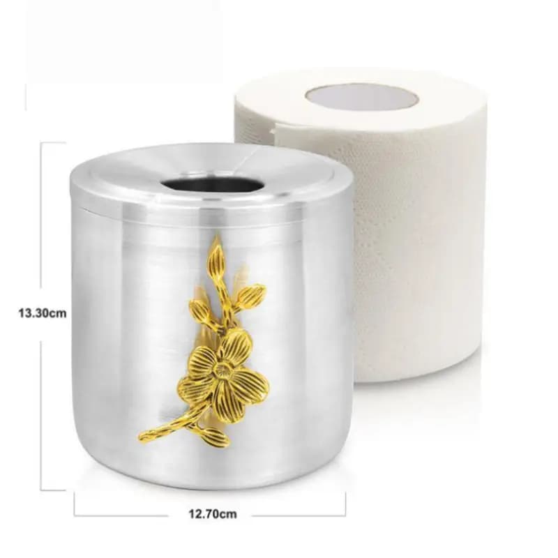Prime Tissue Roll Box Round
