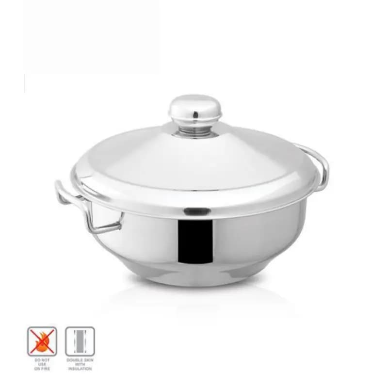 Alpha Stainless Steel Hot pot Royal Steel lid