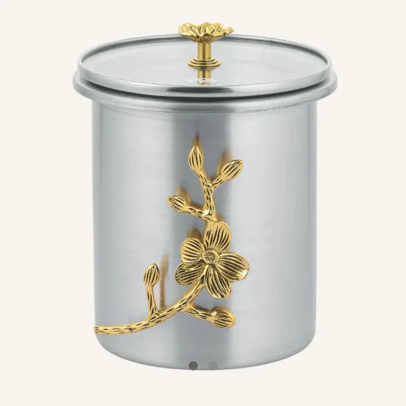 Jaar Flora Stainless Steel Glass Lid Air tight