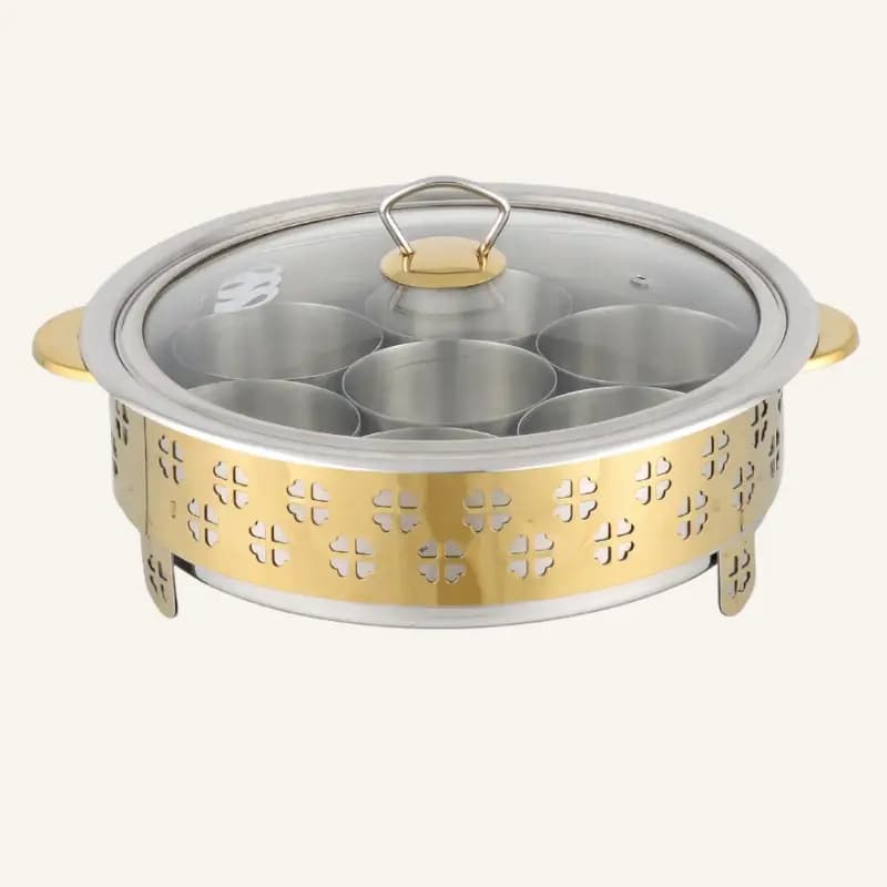 Dry Fruit Dish  Beautiful Design Stainless Steel