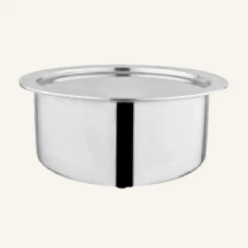 Stainless Steel Casserole For Milk And Water Boiling Purpose