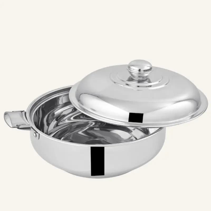 Alpha Stainless Steel Hot pot Rex Steel lid With lock