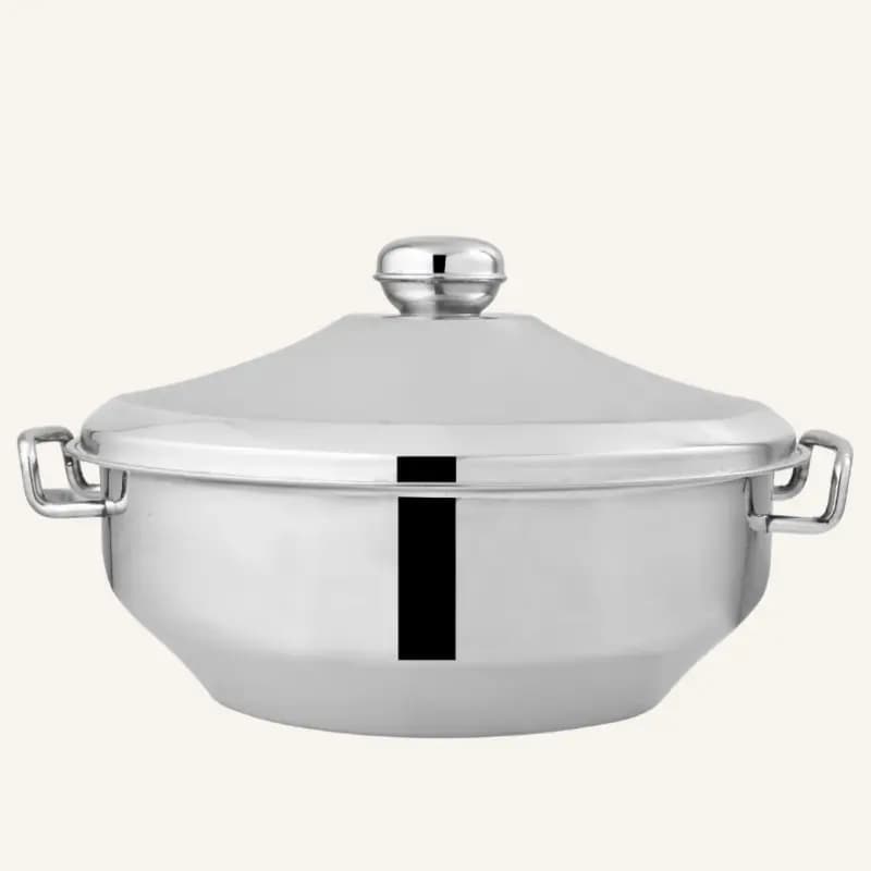 Alpha Stainless Steel Hot pot Royal Steel lid
