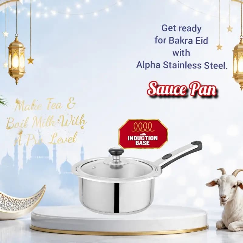 Alpha Stainless Steel Induction Base